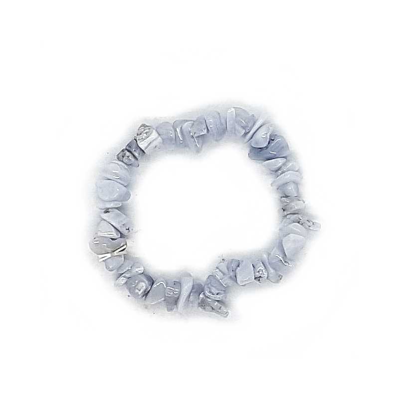 Schmales Chalcedon Armband